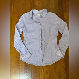 Banana Republic Classic Striped Button Down Shirt